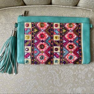 Bright Colorful Clutch Purse